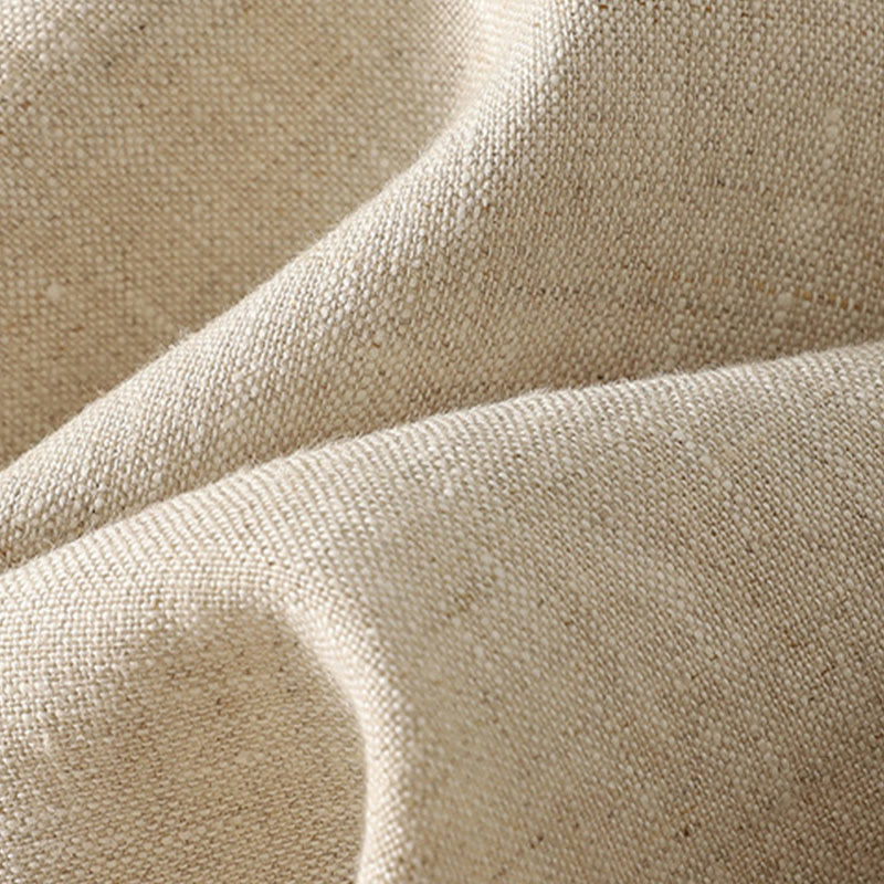 Pantalones de lino y algodón para mujer con diseño sencillo y sencillo de Buddha Stones Daily con bolsillos - image 4