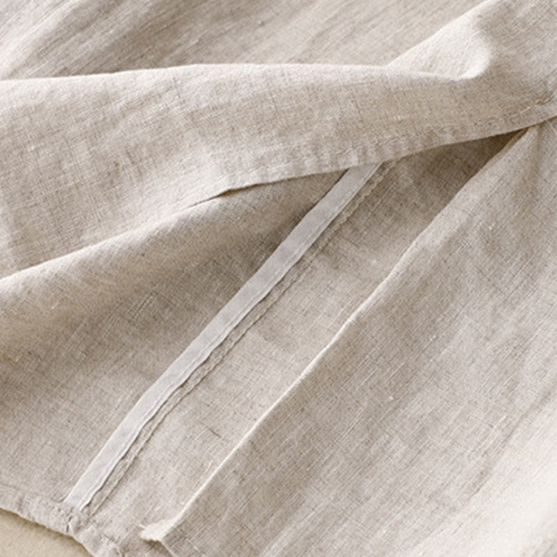 Falda vintage con bordado sólido y cordón para mujer con bolsillos y Buddha Stones - image 9