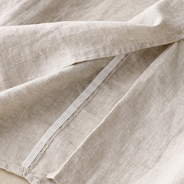 Falda vintage con bordado sólido y cordón para mujer con bolsillos y Buddha Stones - image 9