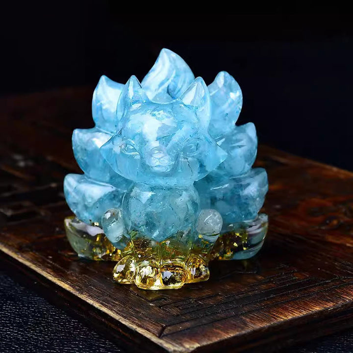 Buddha Stones naturales, varios cristales, cuarzo fresa, amatista, zorro de nueve colas, protección, decoración del hogar