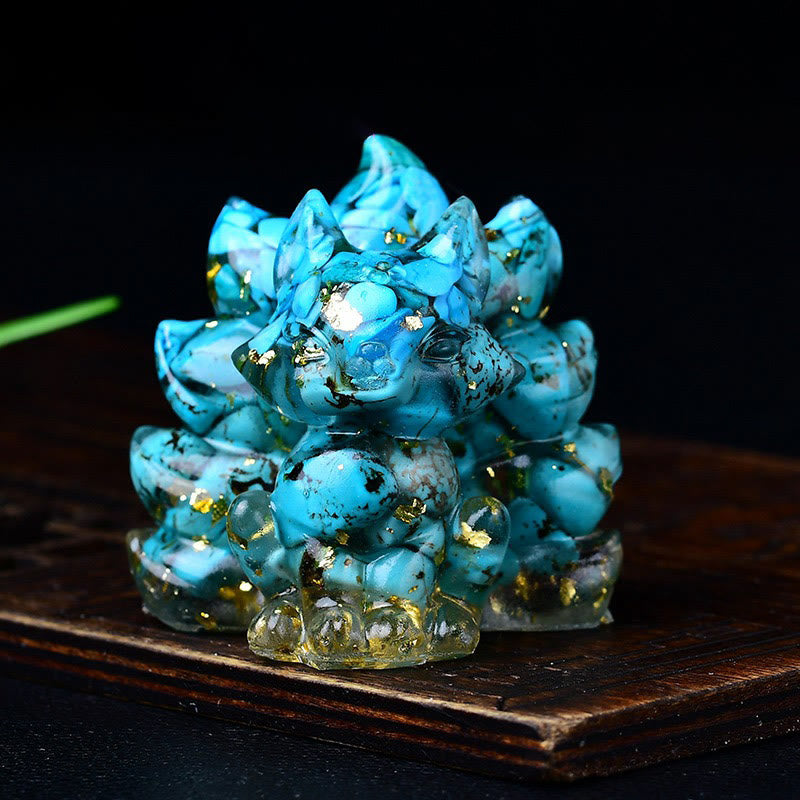 Buddha Stones naturales, varios cristales, cuarzo fresa, amatista, zorro de nueve colas, protección, decoración del hogar