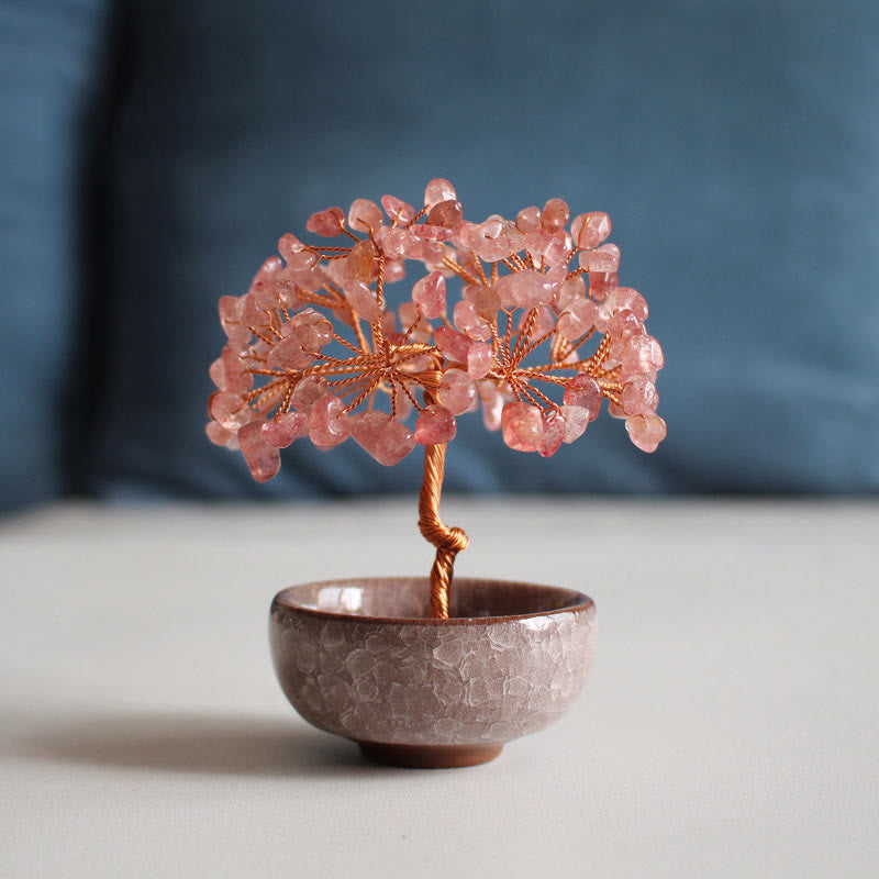 Buddha Stones, varios cristales, citrino, amatista, aventurina verde, árbol de la prosperidad, decoración del hogar.