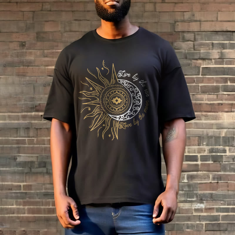 Camiseta " Buddha Stones, vive al sol, ama a la luna" - image 3