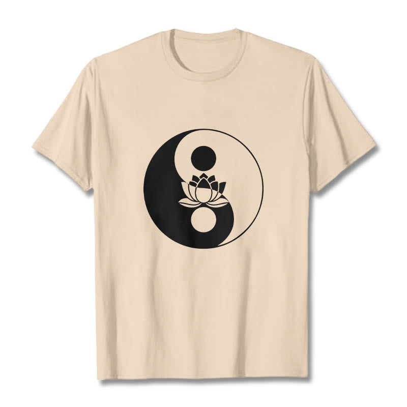 Camiseta con Buddha Stones, flor de loto y yang - Sopa de mariscos - 2XL - image 9