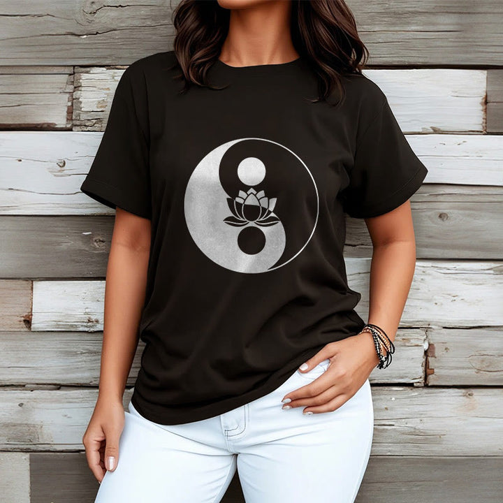 Camiseta con Buddha Stones, flor de loto y yang - image 8