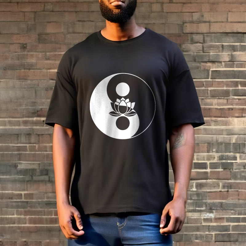 Camiseta con Buddha Stones, flor de loto y yang - image 6