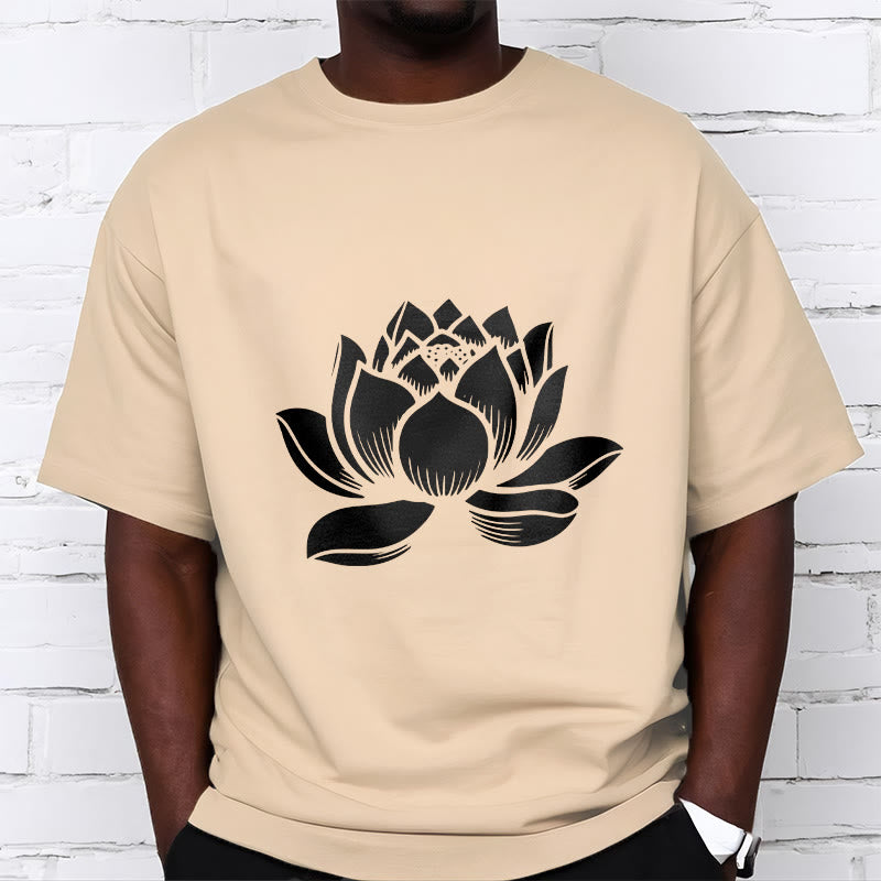 Camiseta con diseño de flor de loto y Buddha Stones - image 12