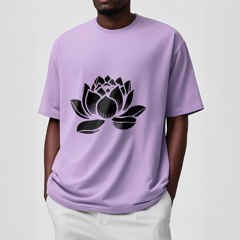 Camiseta con diseño de flor de loto y Buddha Stones - image 18