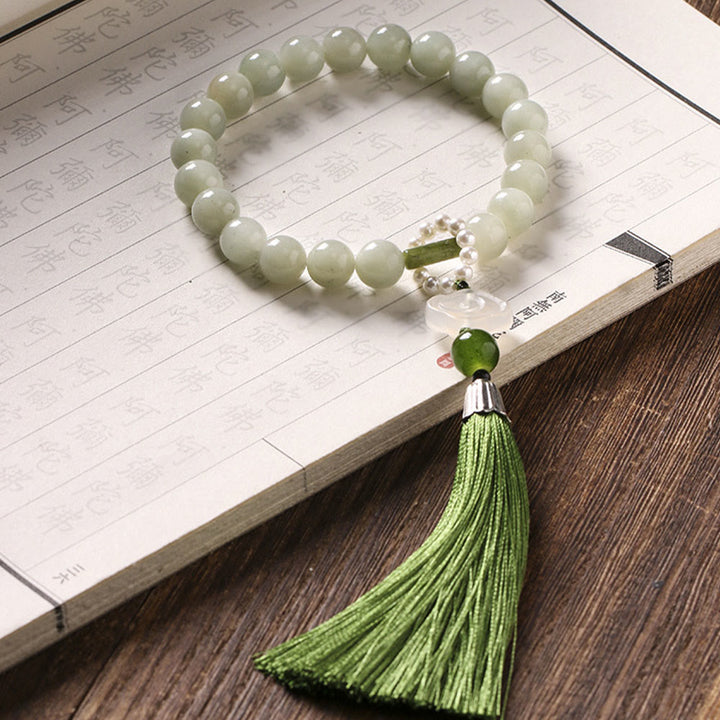 Mala de muñeca con Buddha Stones