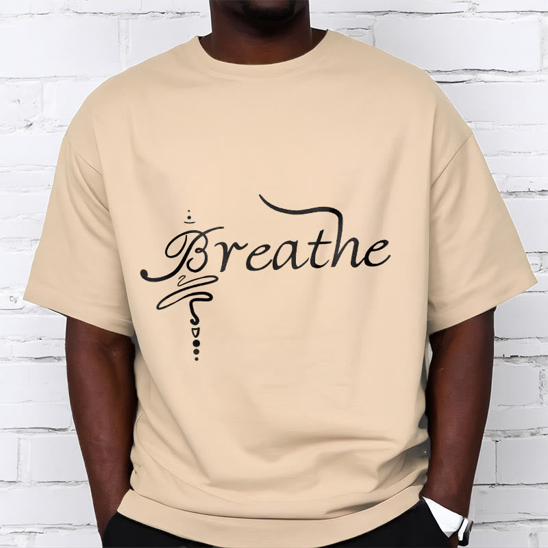 Camiseta con la palabra "Boutique Stones Breathe" de Buddha Stones - image 10