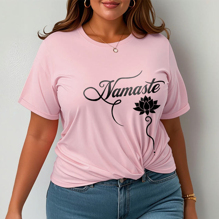 Camiseta Buddha Stones HELLO Hindi Lotus - image 13
