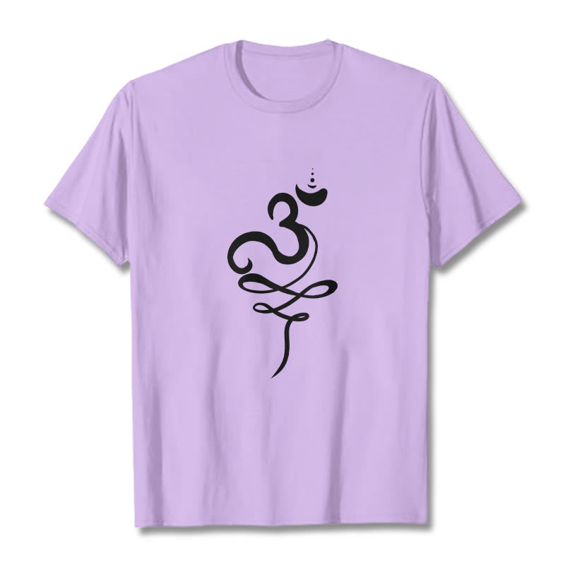 Camiseta Buddha Stones OM Sanskrit - Ciruela - 2XL - image 16