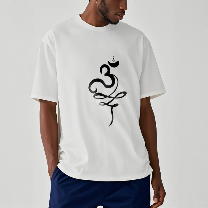 Camiseta Buddha Stones OM Sanskrit - image 7
