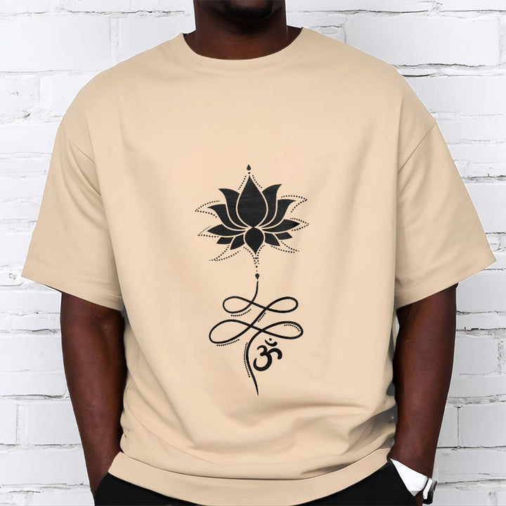 Camiseta sánscrita Buddha Stones Lotus OM - image 9