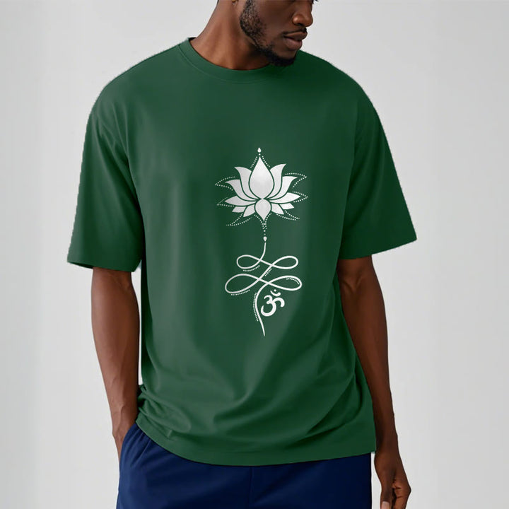 Camiseta sánscrita Buddha Stones Lotus OM - image 11