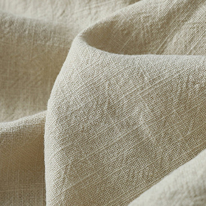 Pantalones casuales de pierna ancha de Buddha Stones con bolsillos para mujer, lisos y holgados, de longitud 7-8 - image 6