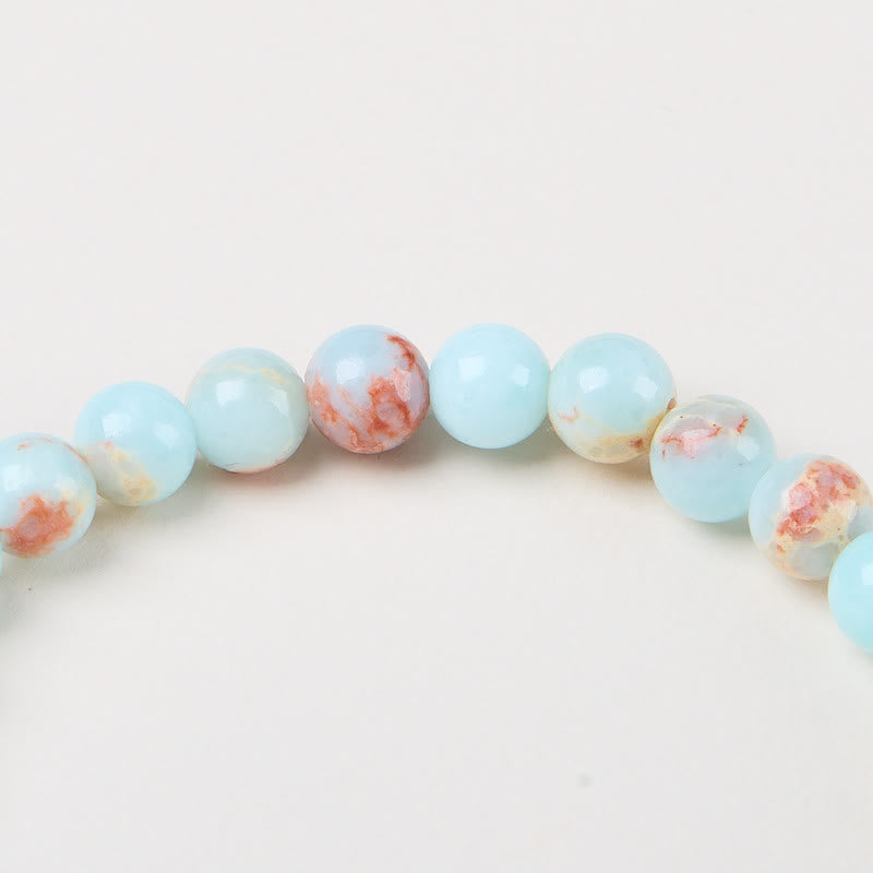 Pulsera de riqueza con monedas de cobre, Buddha Stones, dinero de todas las direcciones