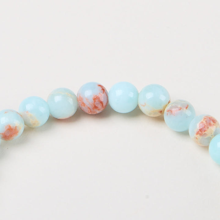 Pulsera de riqueza con monedas de cobre, Buddha Stones, dinero de todas las direcciones