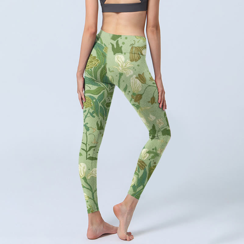 Leggings de yoga para mujer con estampado de Buddha Stones - image 3