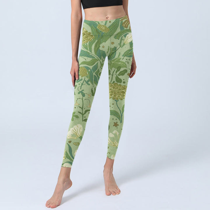 Leggings de yoga para mujer con estampado de Buddha Stones - image 5