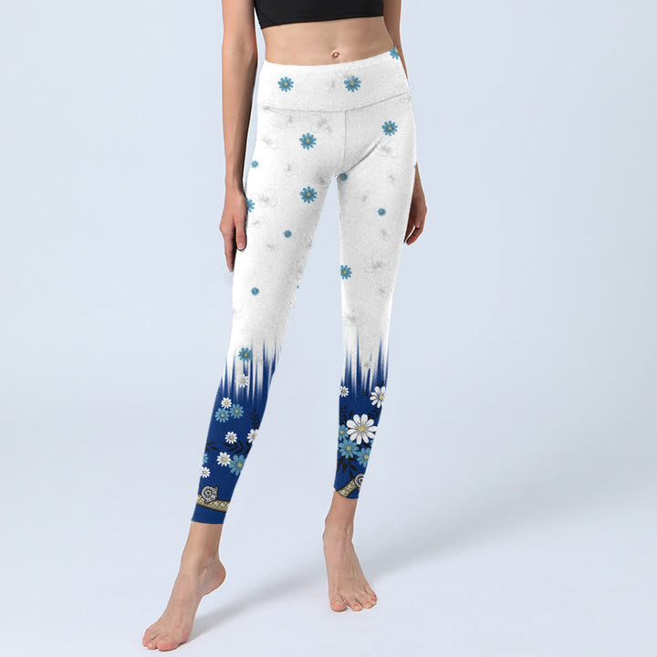 Leggings de yoga para mujer con estampado de Buddha Stones - image 5