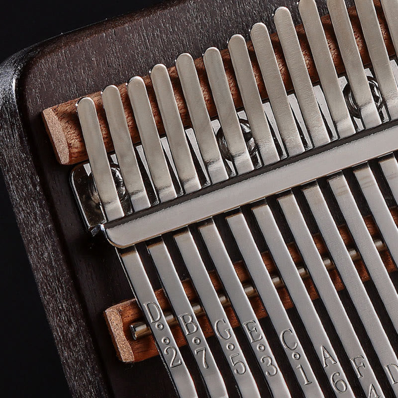 Kalimba Buddha Stones de 17/21 teclas, piano de pulgar con patrón solar, madera de arce, piano de dedo portátil para principiantes