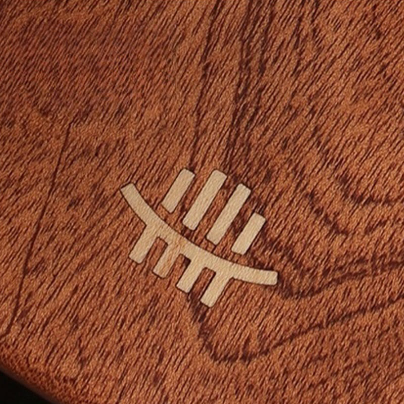 Piano de pulgar Kalimba Buddha Stones de 21 teclas, sándalo amarillo, retro, portátil