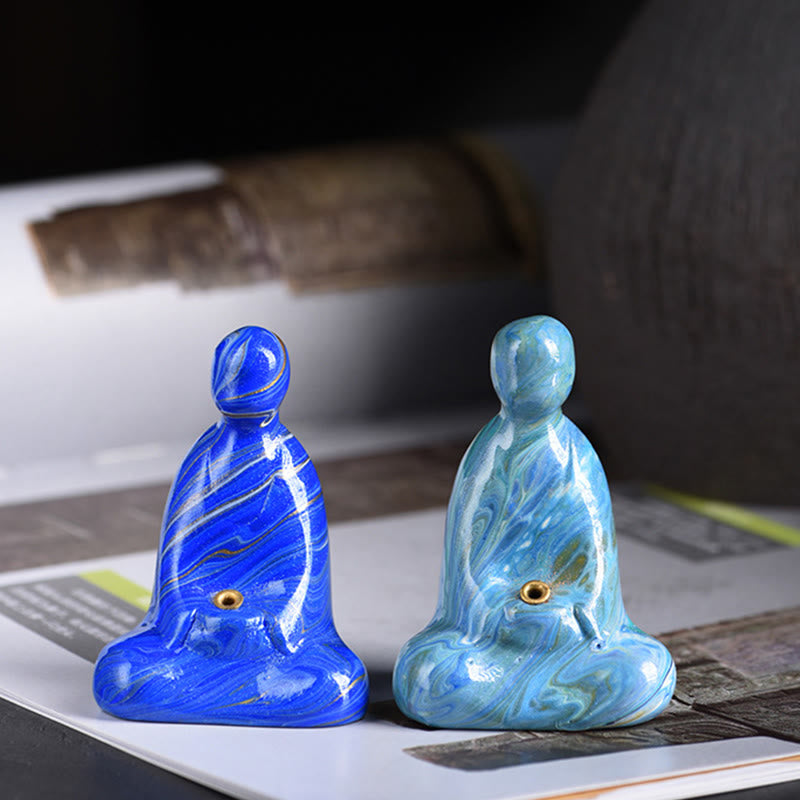 Mini Buddha Stones de Buda, para decoración de incienso de la paz.