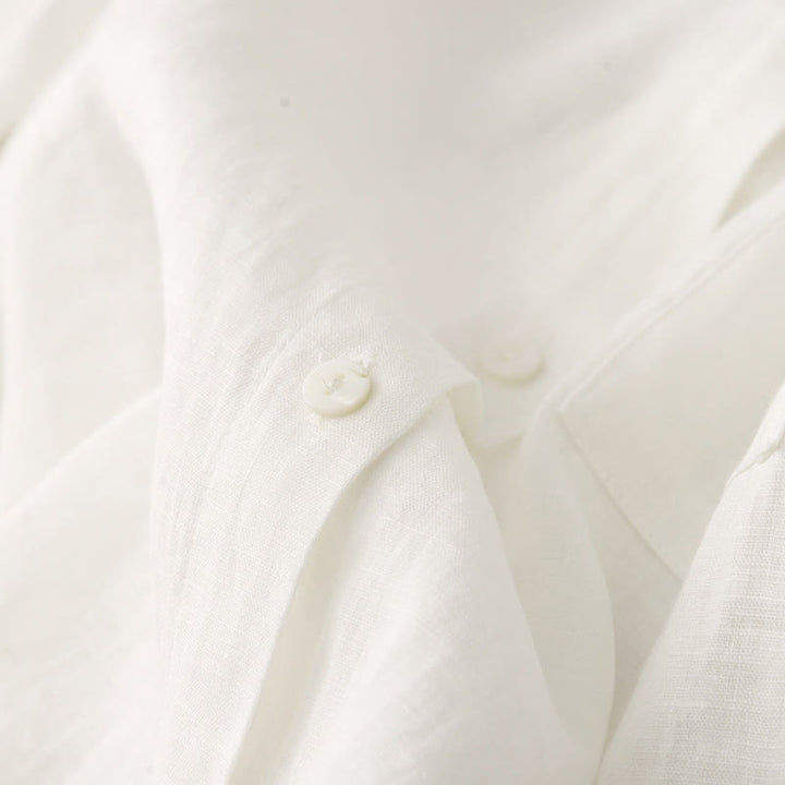 Conjunto de verano de 2 piezas con estampado de Buddha Stones: camiseta de manga larga, top y shorts lisos para mujer, ropa de meditación con bolsillos. - image 31