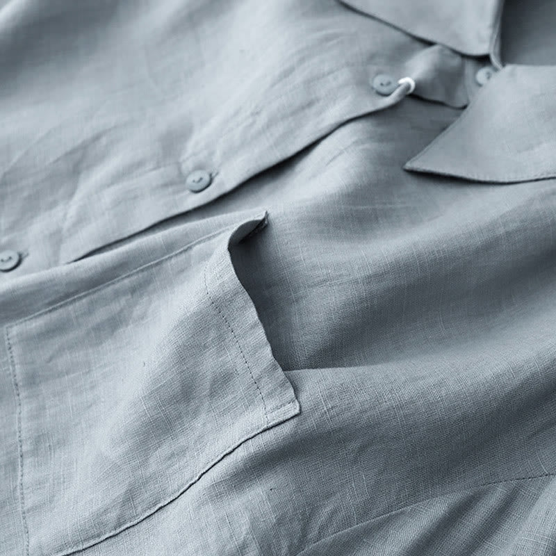 Conjunto de verano de 2 piezas con estampado de Buddha Stones: camiseta de manga larga, top y shorts lisos para mujer, ropa de meditación con bolsillos. - image 22