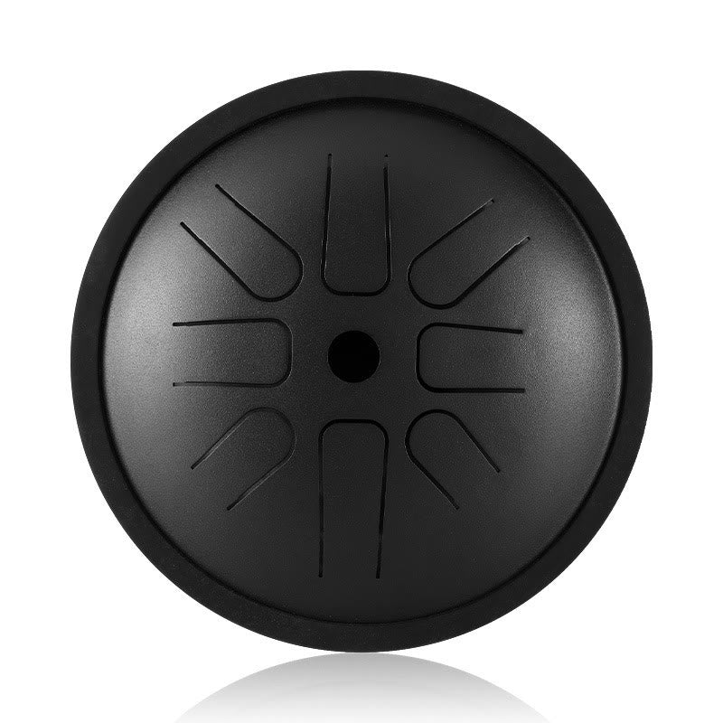 Tambor de lengüeta de acero Buddha Stones, para sanación sonora, yoga, meditación, batería de 8 notas, instrumento de percusión de 6 pulgadas