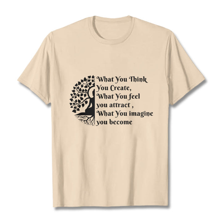 Camiseta con media meditación de Buddha Stones Buddha Tree - Sopa de mariscos - 2XL - image 8