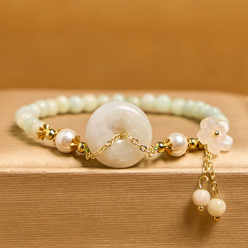 Pulsera de prosperidad con Buddha Stones