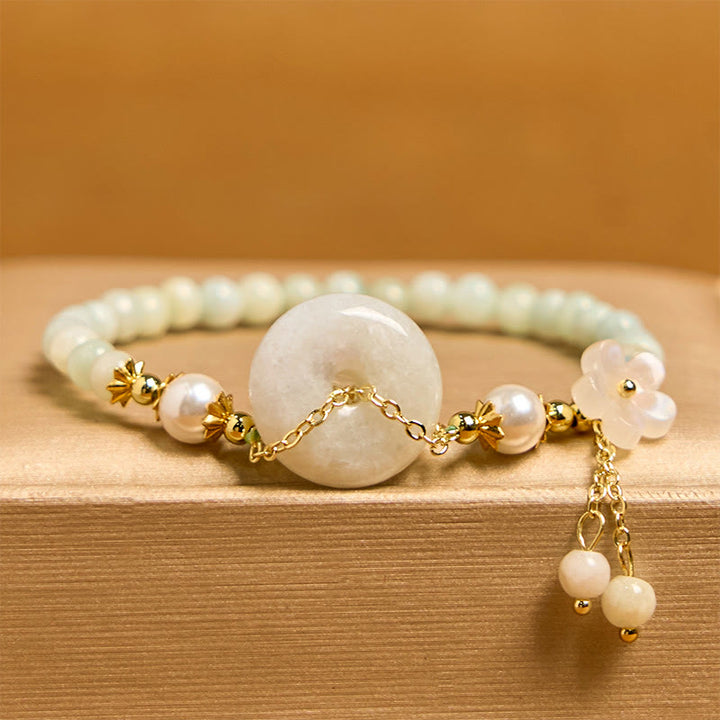 Pulsera de prosperidad con Buddha Stones