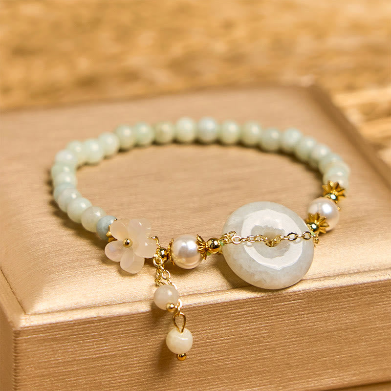 Pulsera de prosperidad con Buddha Stones