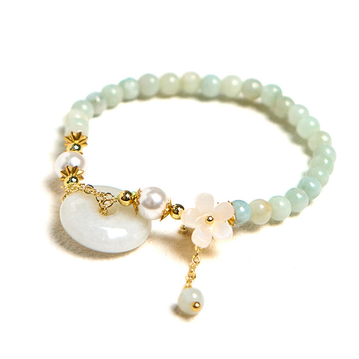 Pulsera de prosperidad con Buddha Stones