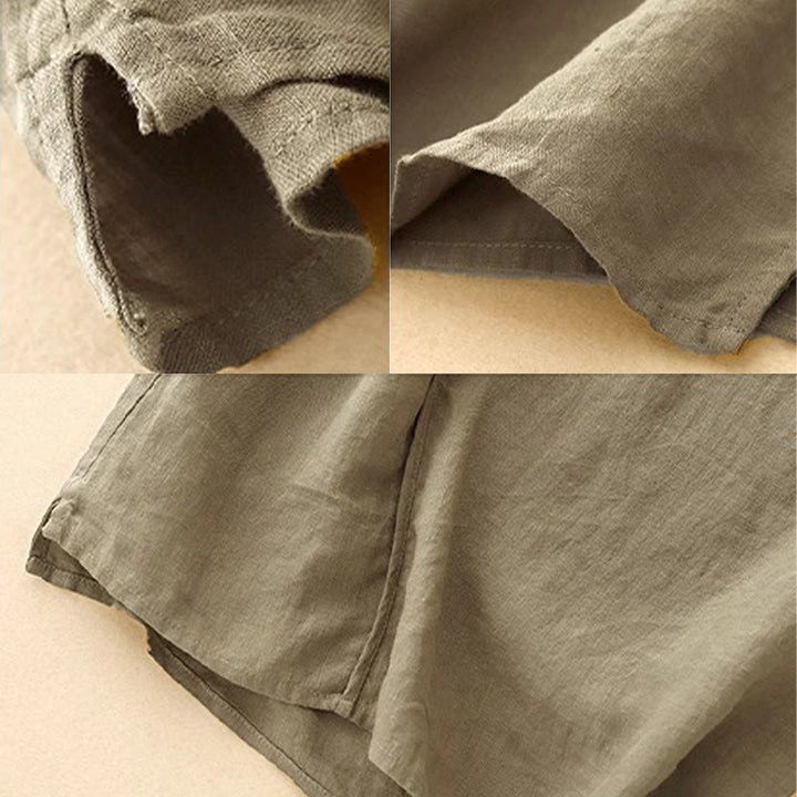 Chaleco sin mangas para mujer con bordado étnico de Buddha Stones y diseño asimétrico - image 6