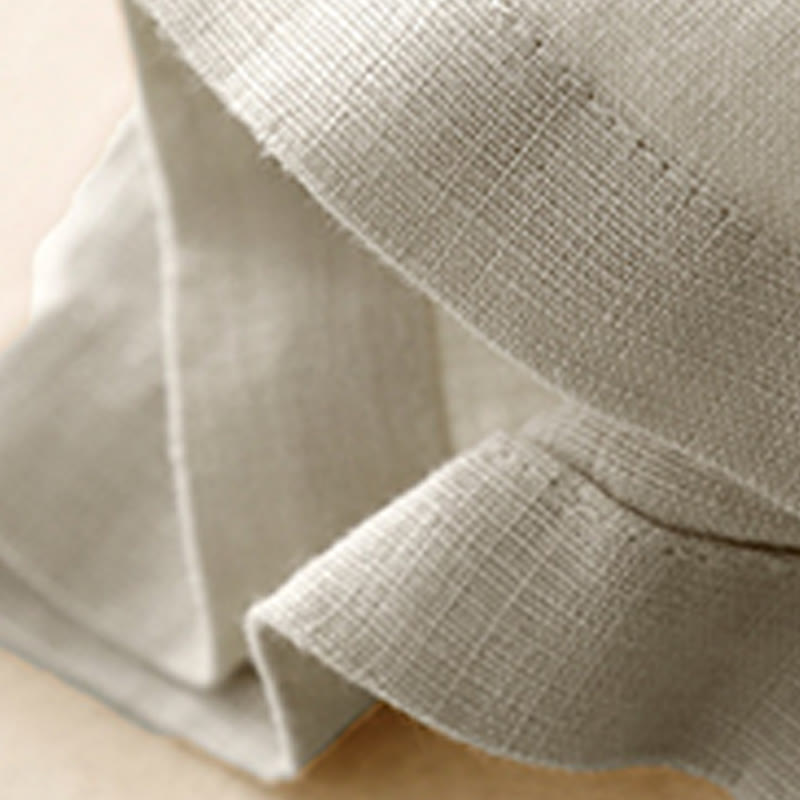 Pantalones cortos de verano para mujer, informales, plisados, lisos, de algodón y lino, con bolsillos, de Buddha Stones - image 19