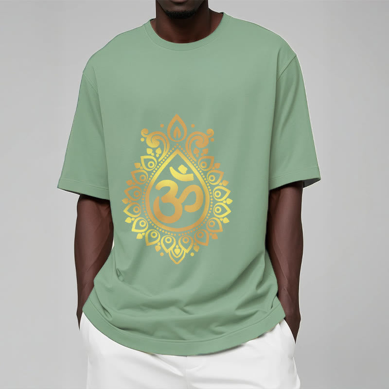 Camiseta con diseño OM de gotas de agua y Buddha Stones - image 16