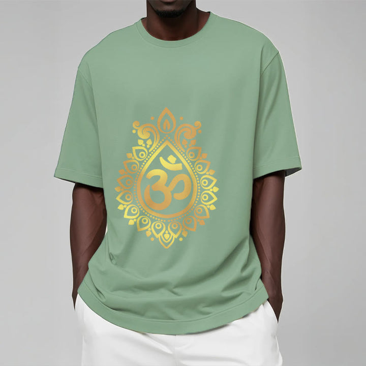 Camiseta con diseño OM de gotas de agua y Buddha Stones - image 15