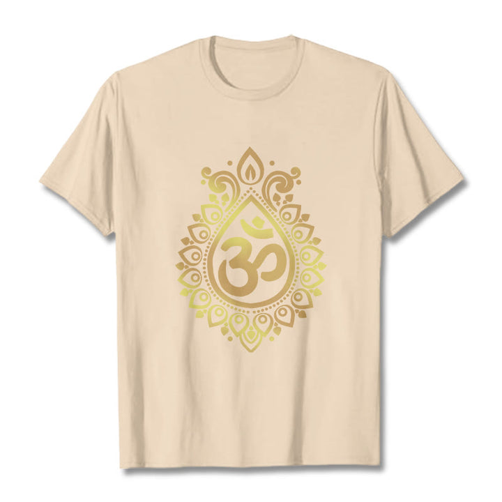 Camiseta con diseño OM de gotas de agua y Buddha Stones - Sopa de mariscos - 2XL - image 8