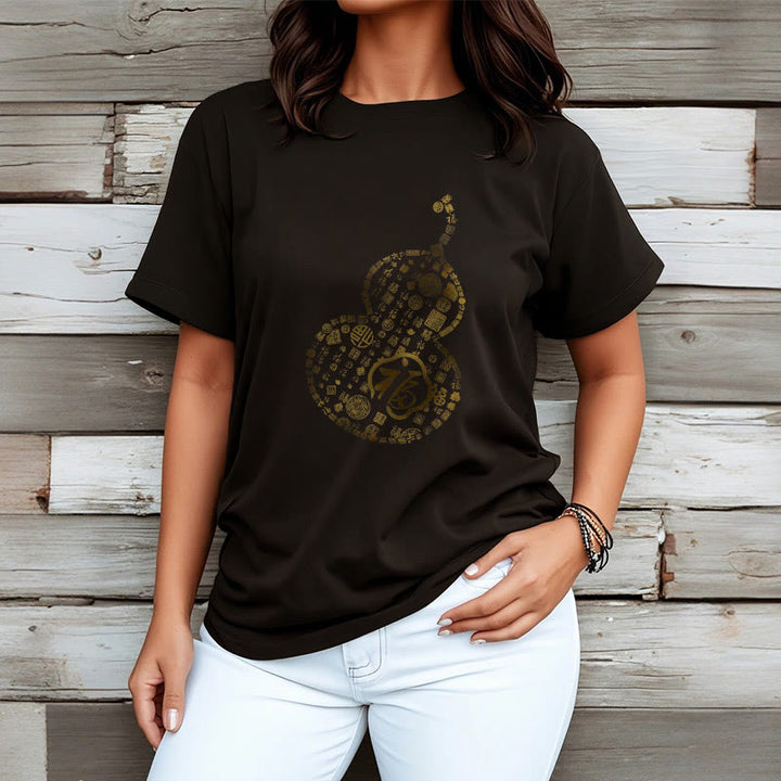 Camiseta con diseño de personaje de calabaza y Buddha Stones - image 4