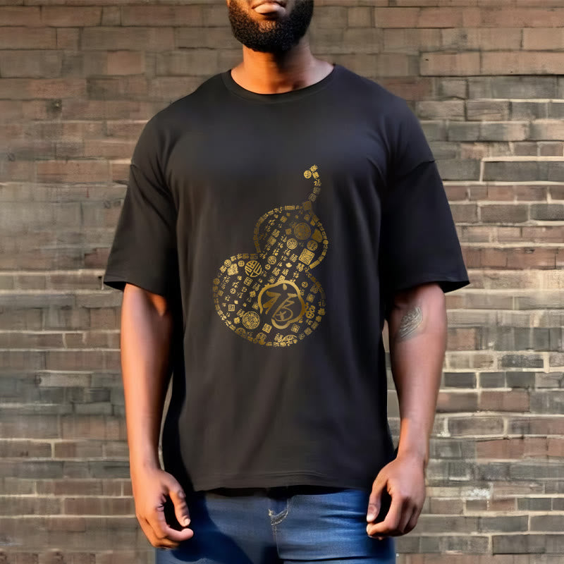 Camiseta con diseño de personaje de calabaza y Buddha Stones - image 2