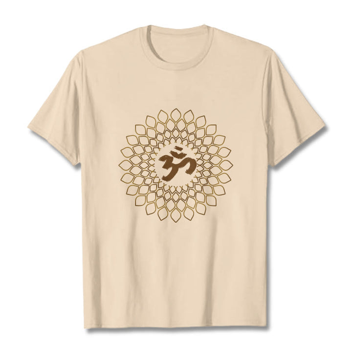 Camiseta con diseño OM de rombos y Buddha Stones - Sopa de mariscos - 2XL - image 9