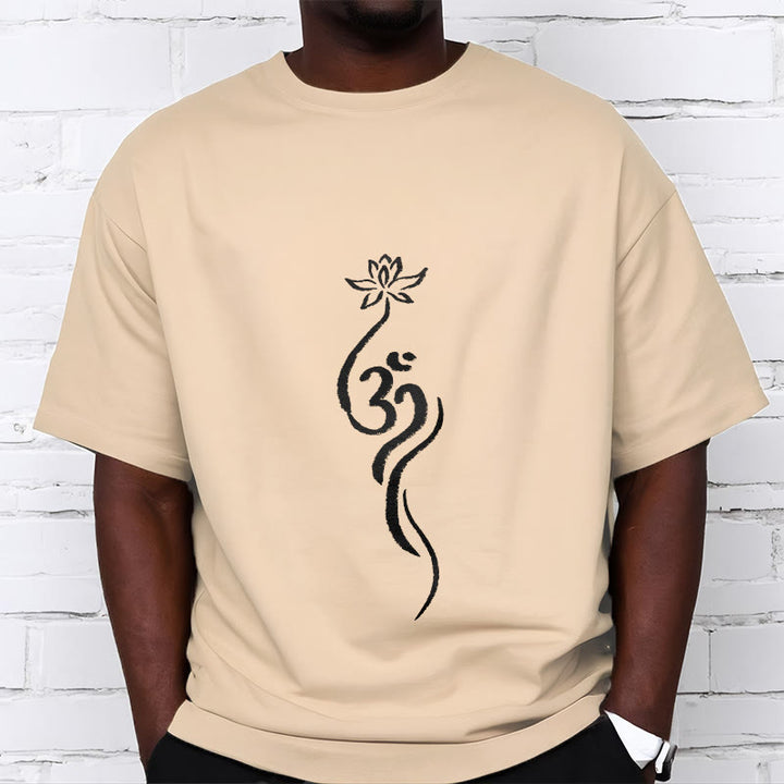 Camiseta con diseño Om de flor de loto y Buddha Stones - image 8