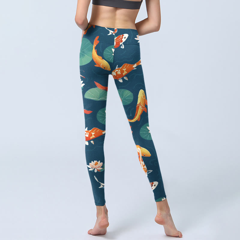 Leggings de yoga para mujer con estampado de Buddha Stones - image 6