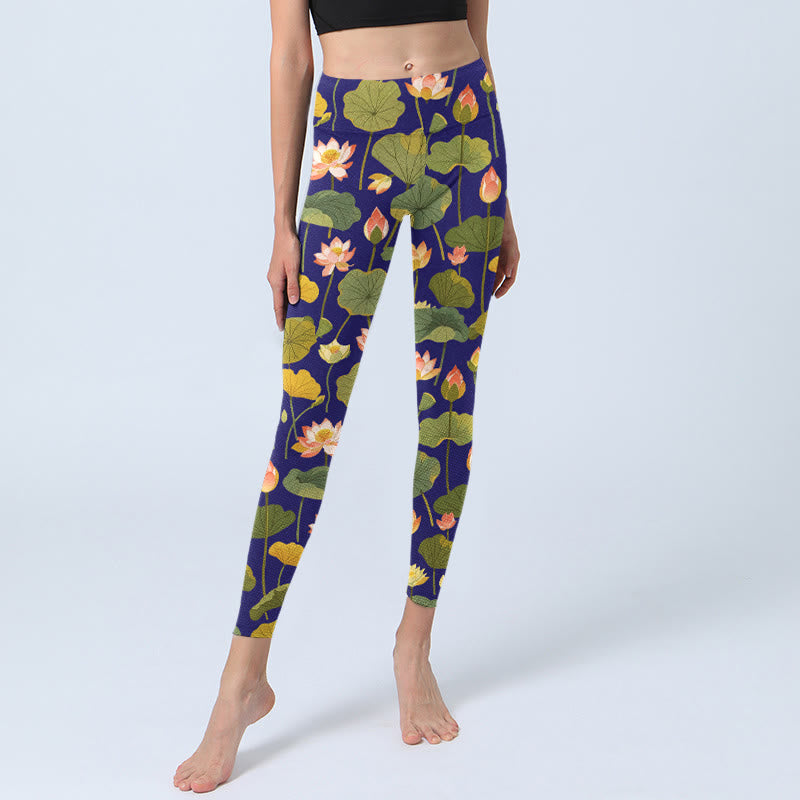 Leggings de yoga para mujer con estampado de Buddha Stones - image 6
