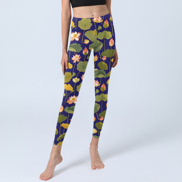 Leggings de yoga para mujer con estampado de Buddha Stones - image 6