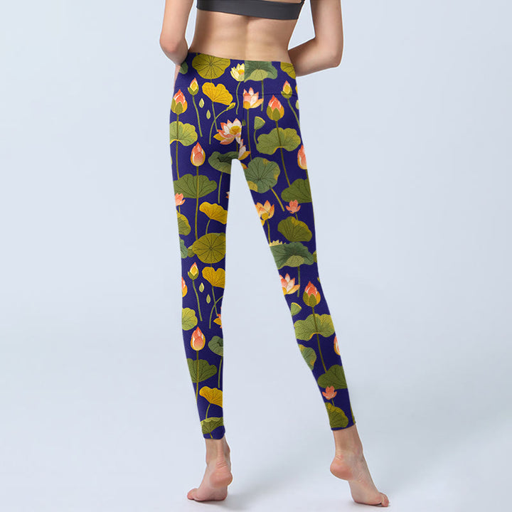 Leggings de yoga para mujer con estampado de Buddha Stones - image 6
