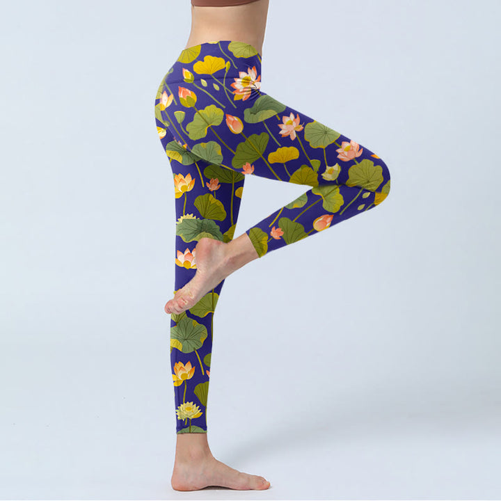Leggings de yoga para mujer con estampado de Buddha Stones - image 5